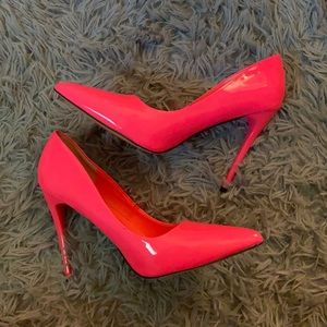 Mulanka Hot Pink Heels